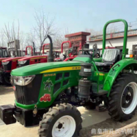 寧迪奔野704拖拉機(jī) 旋耕犁地 寧波大橋平底盤(pán)前后配重高配拖拉機(jī)