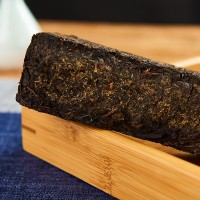 伍木源湖南安化黑茶金花茯磚茶特產天尖茯磚1kg茶葉 廠價聯系客服